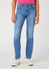 Damskie Spodnie Jeansowe Wrangler Slim Pearl W26LCY37M 112332355